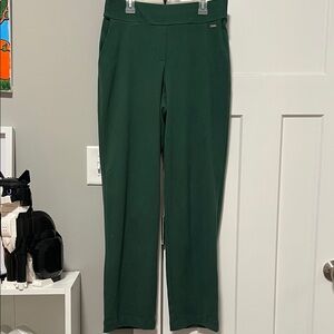 Jones New York Forest Green Straight Leg Pants